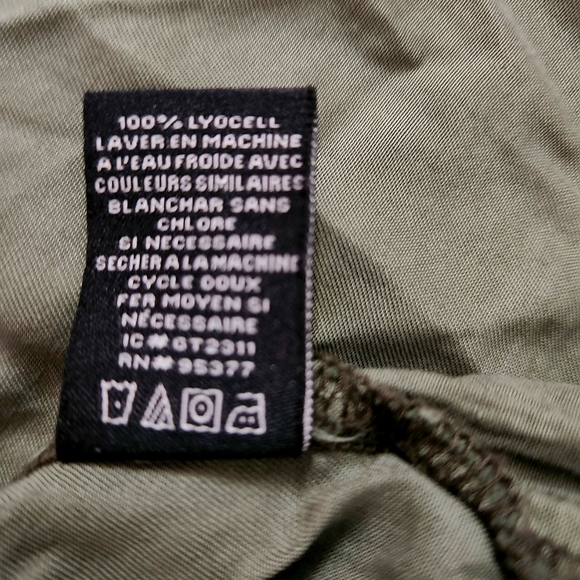 Sanctuary Olive Utility Drawstring Jacket - Picture 4 of 4